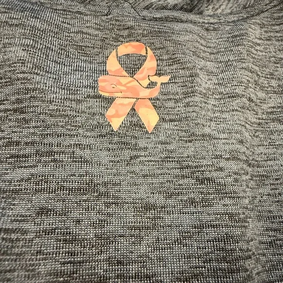 Vineyard Vines Heathered Blue Kids Long Sleeve Tee - Picture 9 of 9